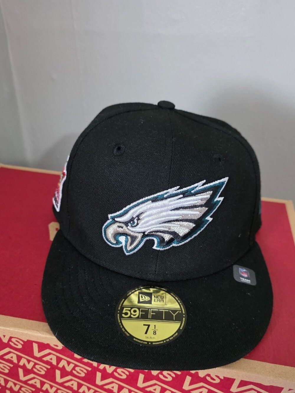 New Era 59Fifty Philadelphia Eagles Superbowl Hat Size 7 1/8